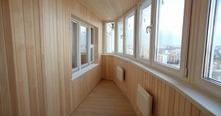 Отделка, остекление, утепление балконов в Вичуге от 207 руб. м/2.